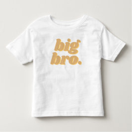 Neutrale Boho "big bro" Bijpassende broers en zuss Kinder Shirts