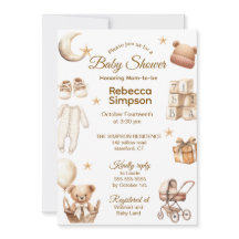 Neutrale bruine teddybeer kleren, cadeaus-babyfees
