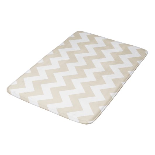 Neutrale Chevrons Badmat (Gekanteld)