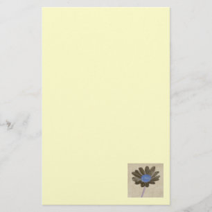 Neutrale Daisy-laptop Briefpapier