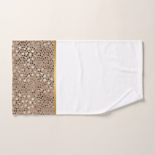NEUTRALE GOUDEN VLEK BADKAMER HANDDOEK SET (Handdoek)