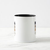 Neutrale Keramische Mama Mok - Moederdag Gift (Midden)