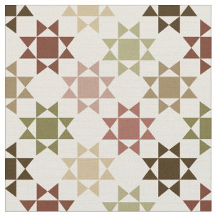 Neutrale kleuren afdrukken met abitat quilt stof
