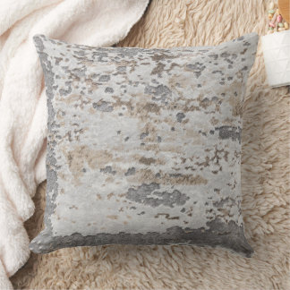 Neutrale kleuren Modern Industrial Grunge Abstract Kussen