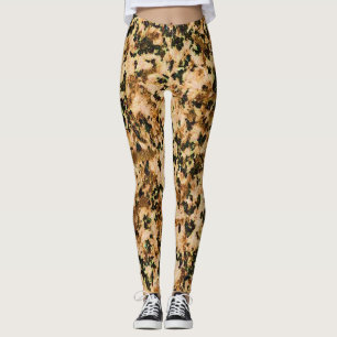 Neutrale Print Leggings