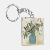 Neutrale regeling - Stemmed Leaves Sleutelhanger (Voorkant Links)