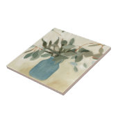 Neutrale regeling - Stemmed Leaves Tegeltje (Zijkant)