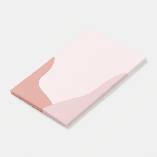 Neutrale roze Post het Noteert Post-it® Notes (Schuin)