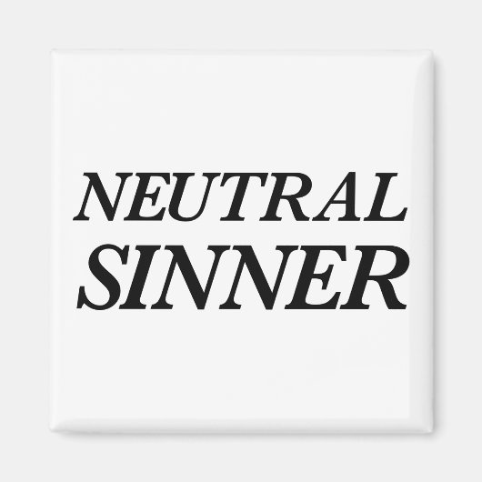 Neutrale Sinner Quest uitlijning Magneet (Voorkant)