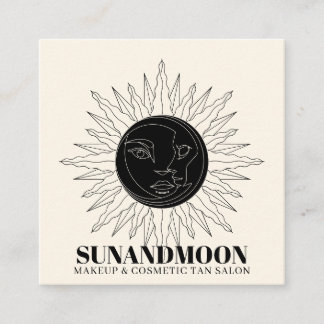 Neutrale Spirituele zonne-energieverwarming Sun Mo Vierkante Visitekaartje