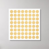 Neutrale Stippen Canvas Afdruk (Voorkant)