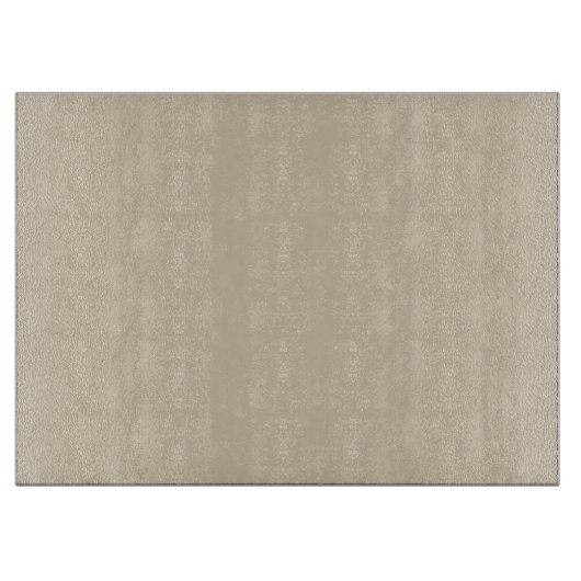 Neutrale Wheat Brown Solid Color Pares Warm Straat Snijplank (Voorkant)