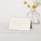Neutrale Wilde Bloemen Bruiloft (Voorkant)