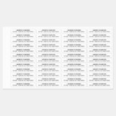 Neutrale witte kaars verzegeling labels (Vel)