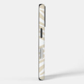 Neutrale Zebra Case-Mate iPhone Case (Achterkant / Rechts)