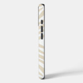 Neutrale Zebra Case-Mate iPhone Case (Achterkant / Links)