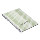 Neutrale zebraprint notitieboek (Rechterzijde)