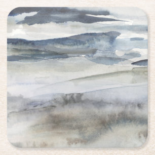 Neutrale zout vierkante kartonnen onderzetter