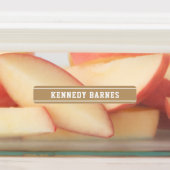 Neutrals Sporty terug naar schoolnaam Labels (Aangebracht)