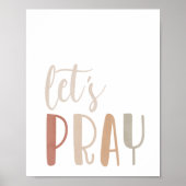 Neutre Imprimé Let's Play, Art mural IMPRIMABLE, N (Devant)