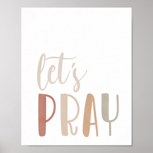 Neutre Imprimé Let's Play, Art mural IMPRIMABLE, N (Devant)