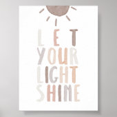 Neutre laissez briller votre affiche (Devant)