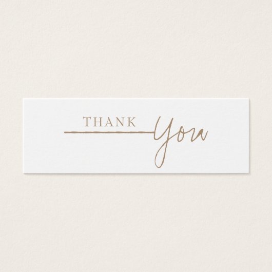 Neutre moderne Carte de remerciements d'affaires b (Devant)