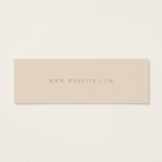 Neutre moderne Carte de remerciements d'affaires b (Dos)