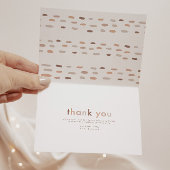 Neutre moderne Carte de remerciements neutre pour