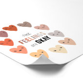 Neutre Tous les sentiments sont OK affiche (Coin)