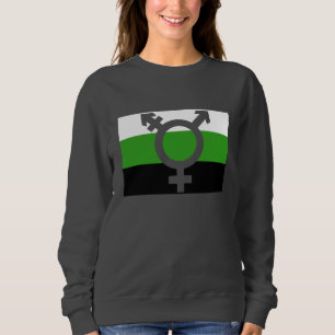 Neutrois Flag Cutout Trui