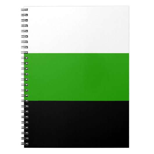 Neutrois Pride Flag Notitieboek (Voorkant)