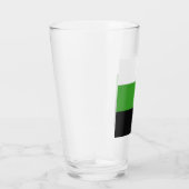Neutrois Pride Vlag Glas (Rechts)