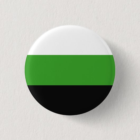 Neutrois Pride Vlag Ronde Button 3,2 Cm (Voorkant)