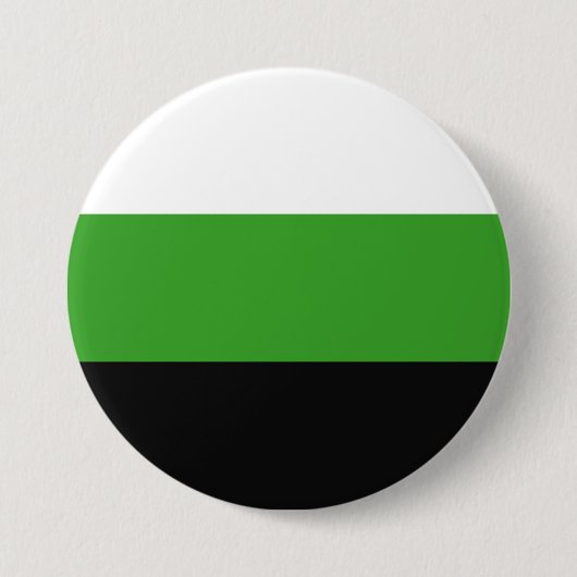 Neutrois Pride Vlag Ronde Button 7,6 Cm (Voorkant)
