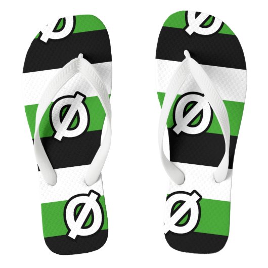 Neutrois trots teenslippers (Voetbed)