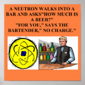 neutron physics grap poster (Voorkant)