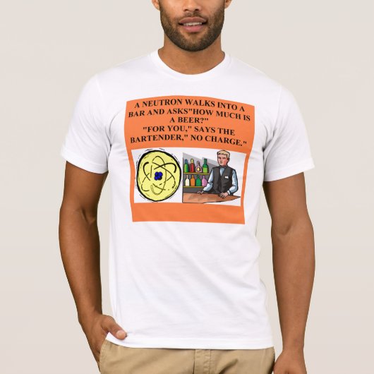 neutron physics grap t-shirt (Voorkant)