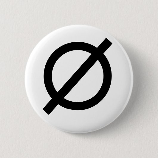 Neutrose Ronde Button 5,7 Cm (Voorkant)