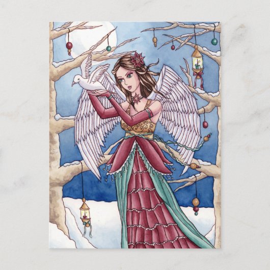 Neva - Christmas Angel Briefkaart (Voorkant)