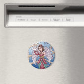 Neva - Christmas Angel Magnet (In Situ (Lave-vaisselle))