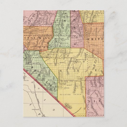 Nevada 4 briefkaart (Voorkant)