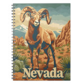 Nevada Bighorn Sheep Notitieboek (Voorkant)