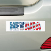 Nevada Bumpersticker (Op auto)