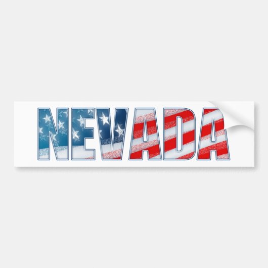Nevada Bumpersticker (Voorkant)