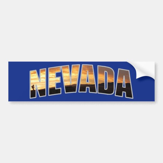 Nevada Bumpersticker (Voorkant)