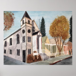 NEVADA CA-SCENES - WATERVERF POSTER