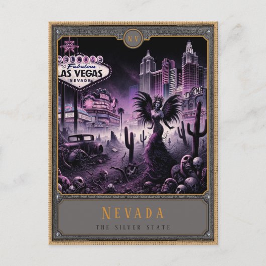 Nevada | Carte postale Art gothique (Devant)