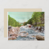 NEVADA CITY POST CARD BRIEFKAART (Voorkant / Achterkant)