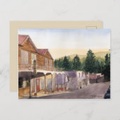 NEVADA CITY POST CARD BRIEFKAART (Voorkant / Achterkant)